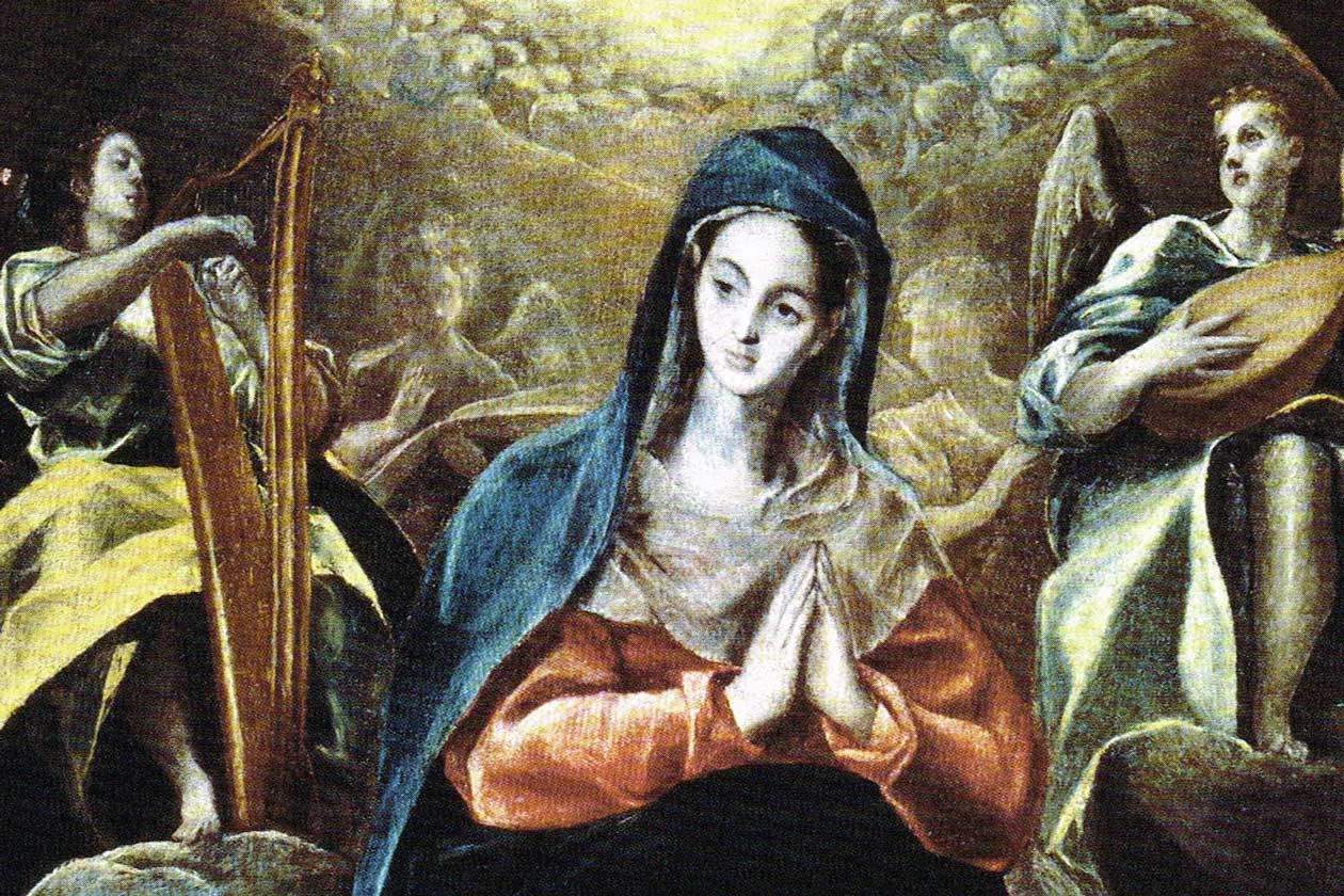 Ohne Erbsünde empfangene Jungfrau und Gottesmutter Maria