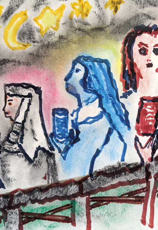 Die glorreichen Geheimnisse mit den Frauen am Grab