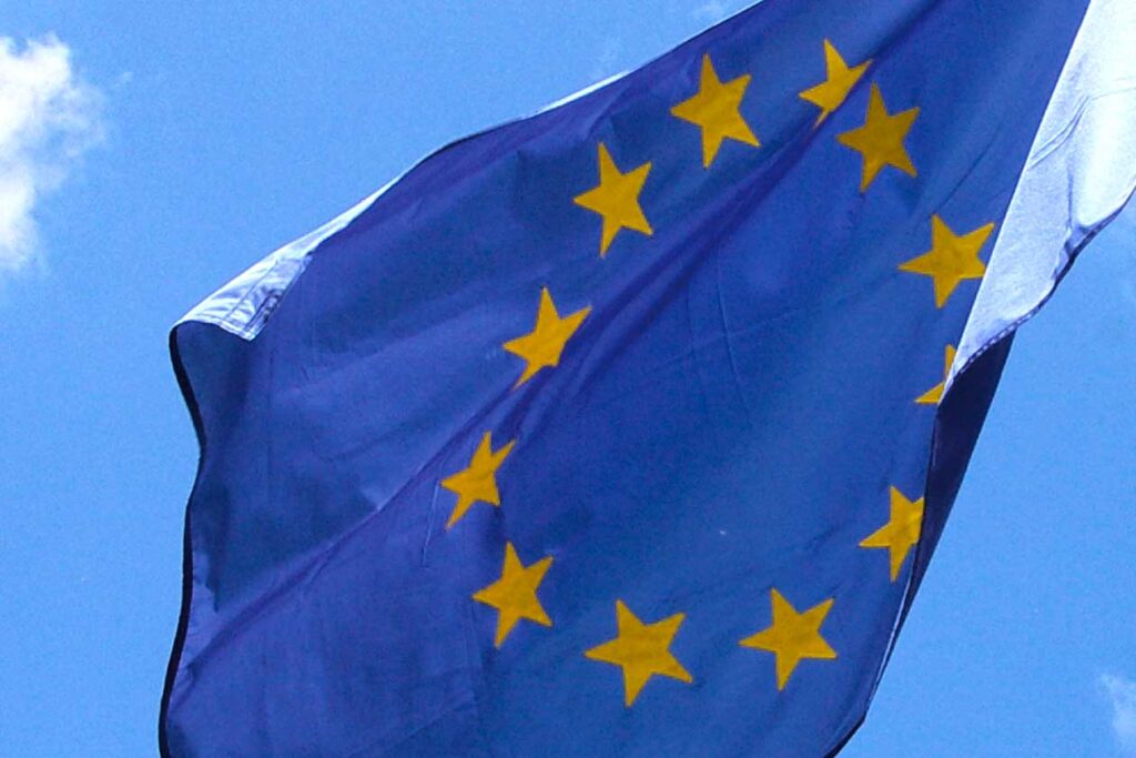 12 Sterne-Banner Europafahne